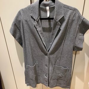 By Anthro grey sweater vest